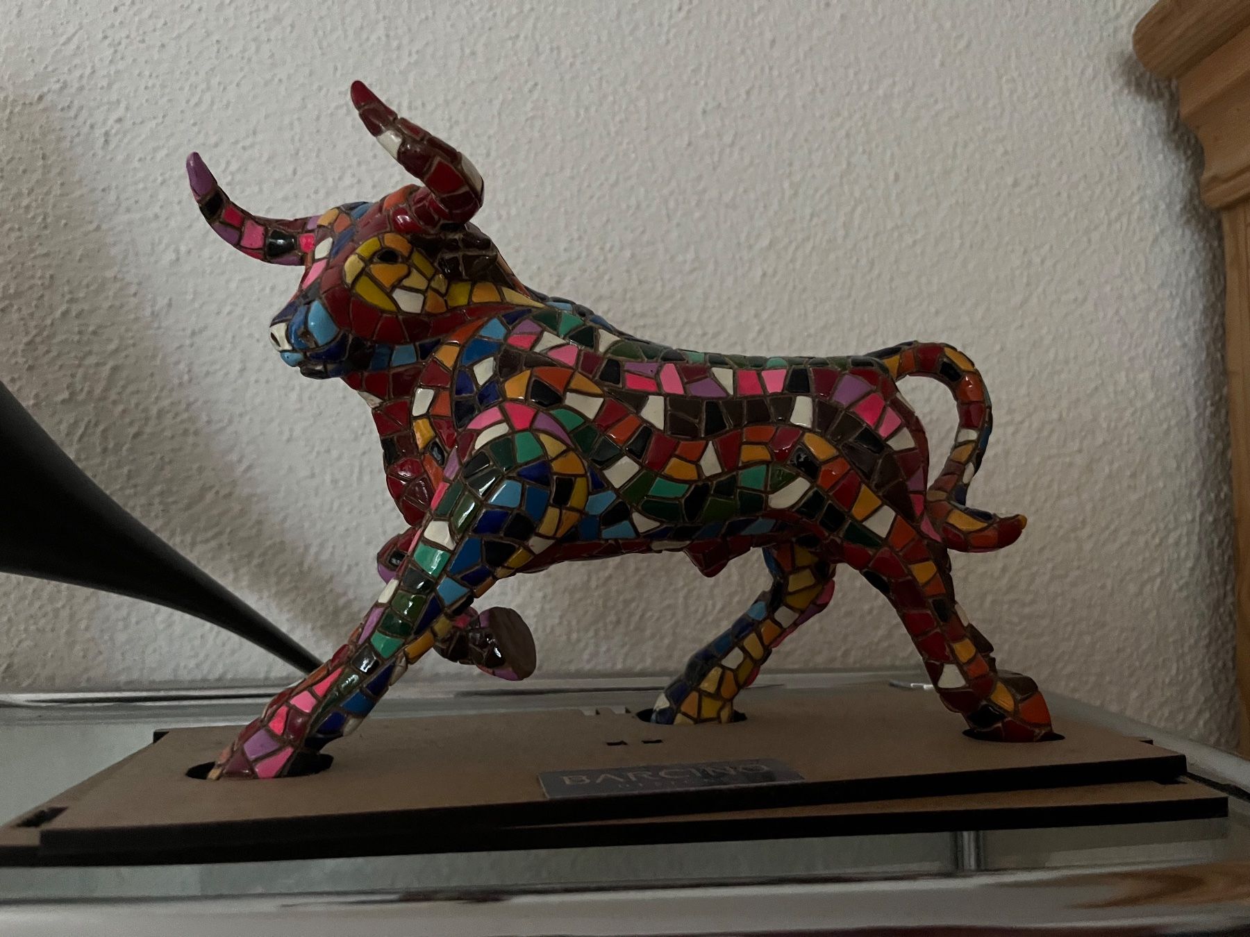 Sculptures & Statues: Stierskulptur Aus Mosaiksteinen – D'occasion à Ebmatingen par Giggelisuppe