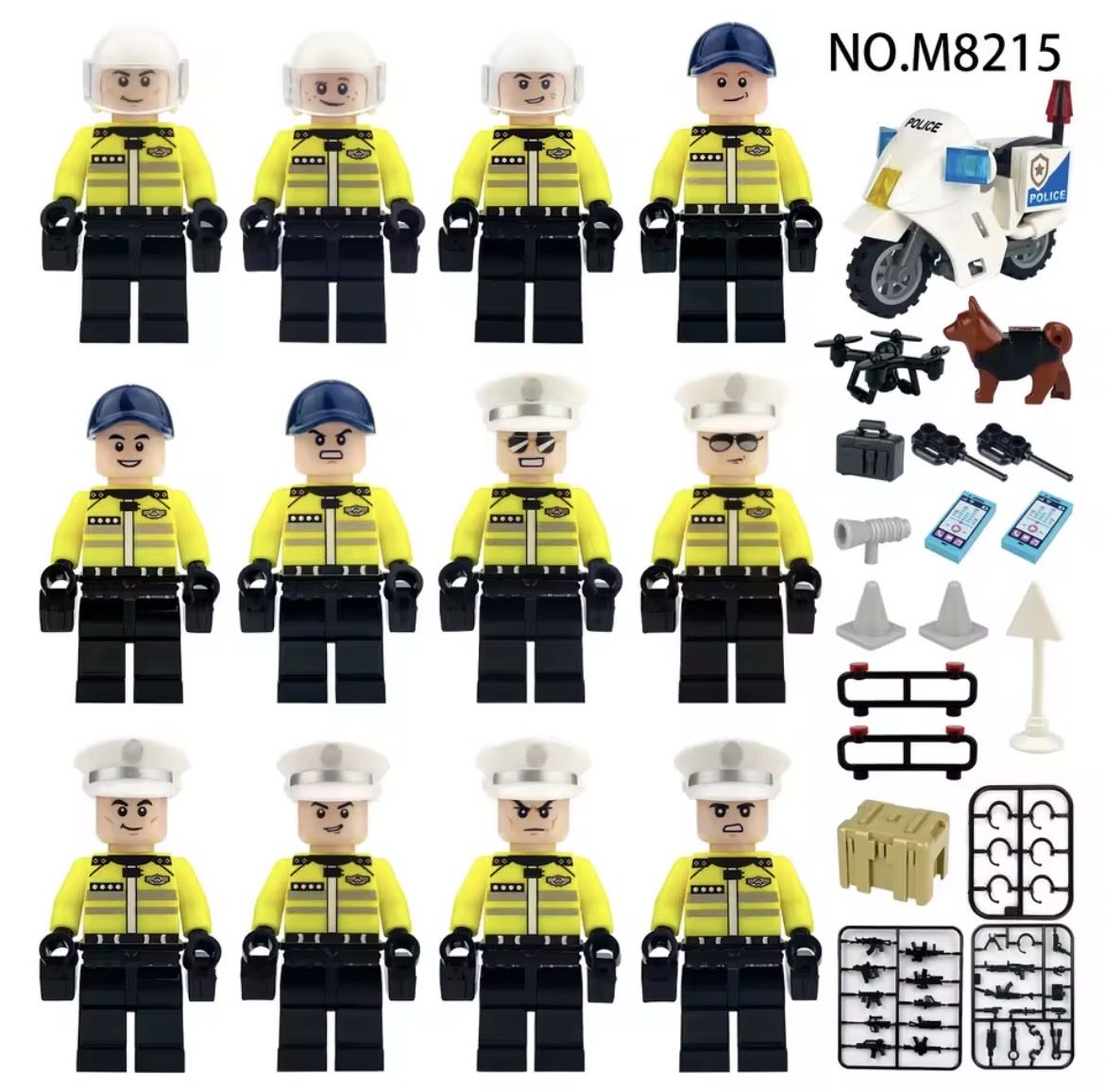 Giocattoli: Polizei Minifiguren Set, Neu! – Nuovo (secondo la descrizione) da Arth venduto da SKW