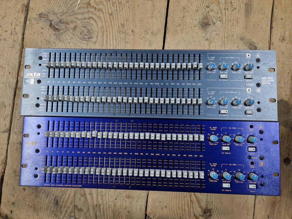 XTA GQ600 Graphic Equalizer &19Zoll BlendeEQ Rack Set 4CH Kaufen auf