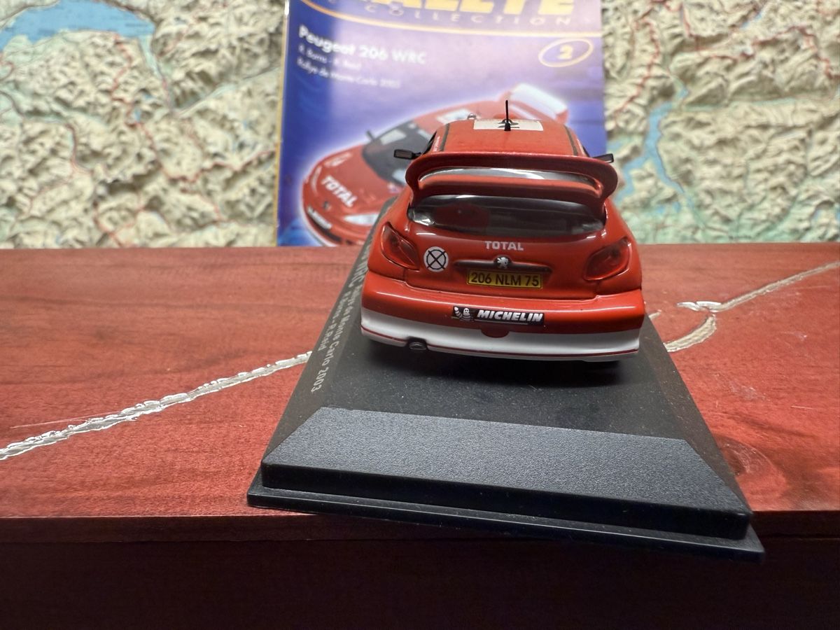 Peugeot Modellini d'auto: Peugeot 206 WRC 2003.  1/43 – Usato da Versoix venduto da Jeannot57 3