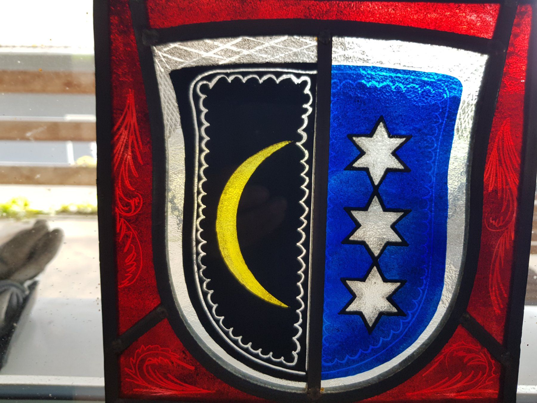 Sonstige Antiquitäten & Kunst: antike Wappenscheibe Schinznach Dorf Scheibe Glas – Gebraucht aus Walterswil BE von Lonitti 3