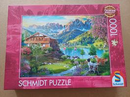 Puzzle 'Erholung in den Dolomiten' 1000 Teil