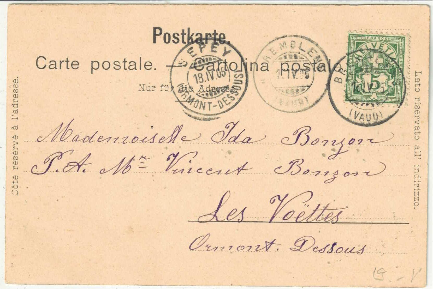 Cartoline postali: Colombier-s/Morges - animee – Usato da Ettingen venduto da Kartenplanet 1