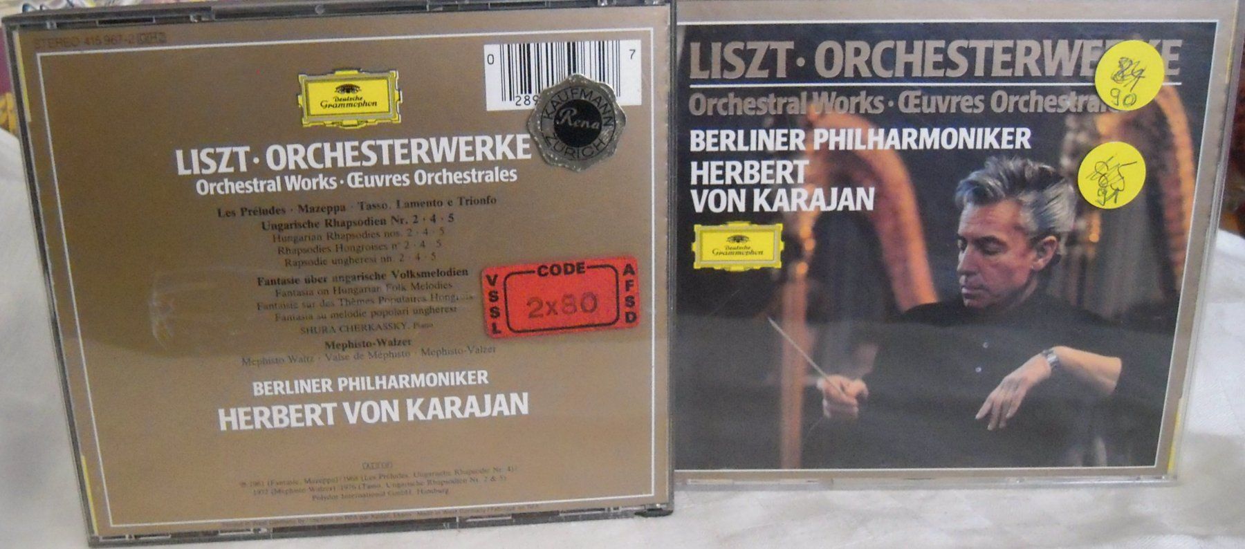 CD: CD  LIST - ORCHESTERWERKE – Usato da Heimberg venduto da Rockenrol