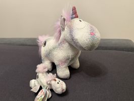 Nici Einhorn Moon Keeper glitzernd mit Etikett