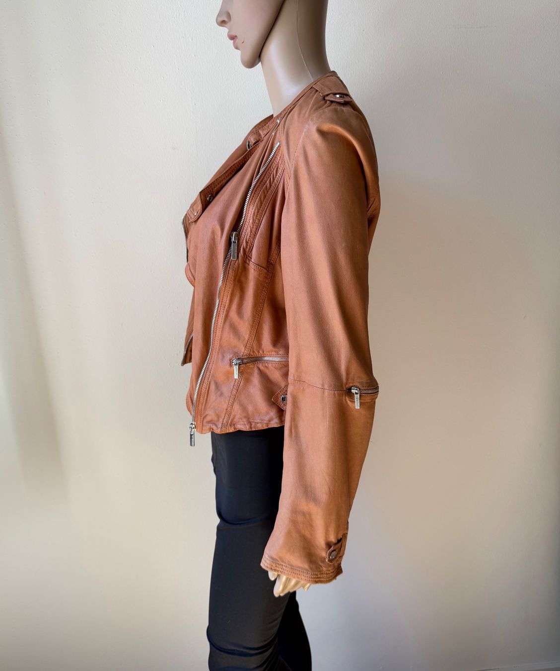 Karen Millen Vestes: KAREN MILLEN Lederjacke 🤎 – D'occasion à zürich par vintage12 2