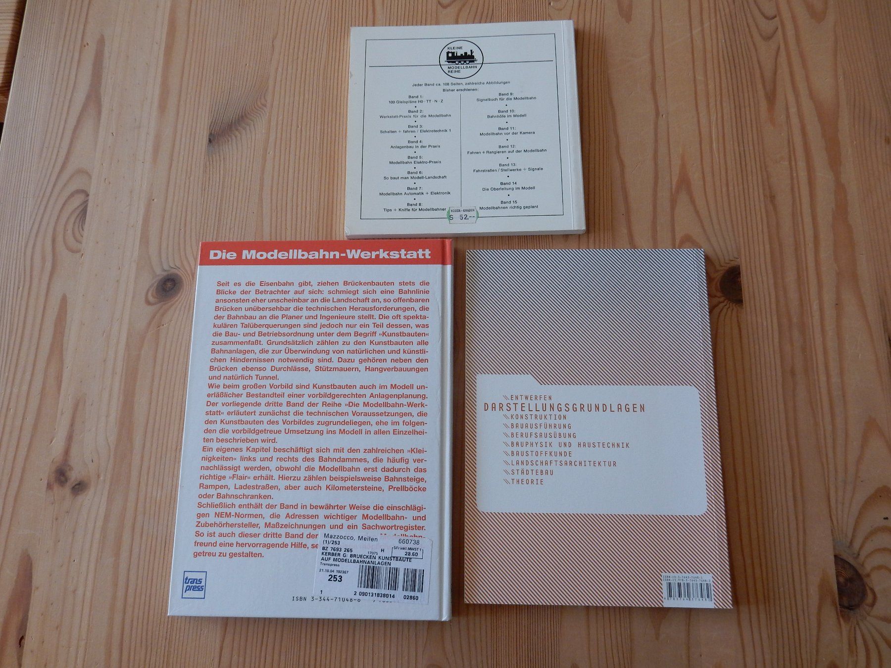 Bücher: 3x Modellbau Bücher Sammlung - Landschaft Werkstatt Basics – Gebraucht aus Jona von JOberg_25 1