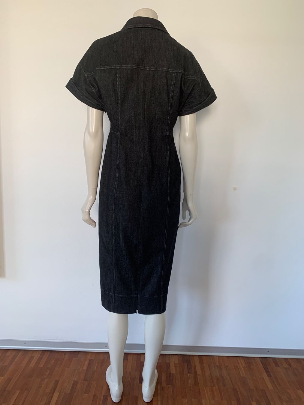Akris Vestiti: AKRIS - Neu/ungetragen - Top aktuelles cooles Denim-Kleid 36 – Nuovo (secondo la descrizione) da Luzern venduto da designluzern 3