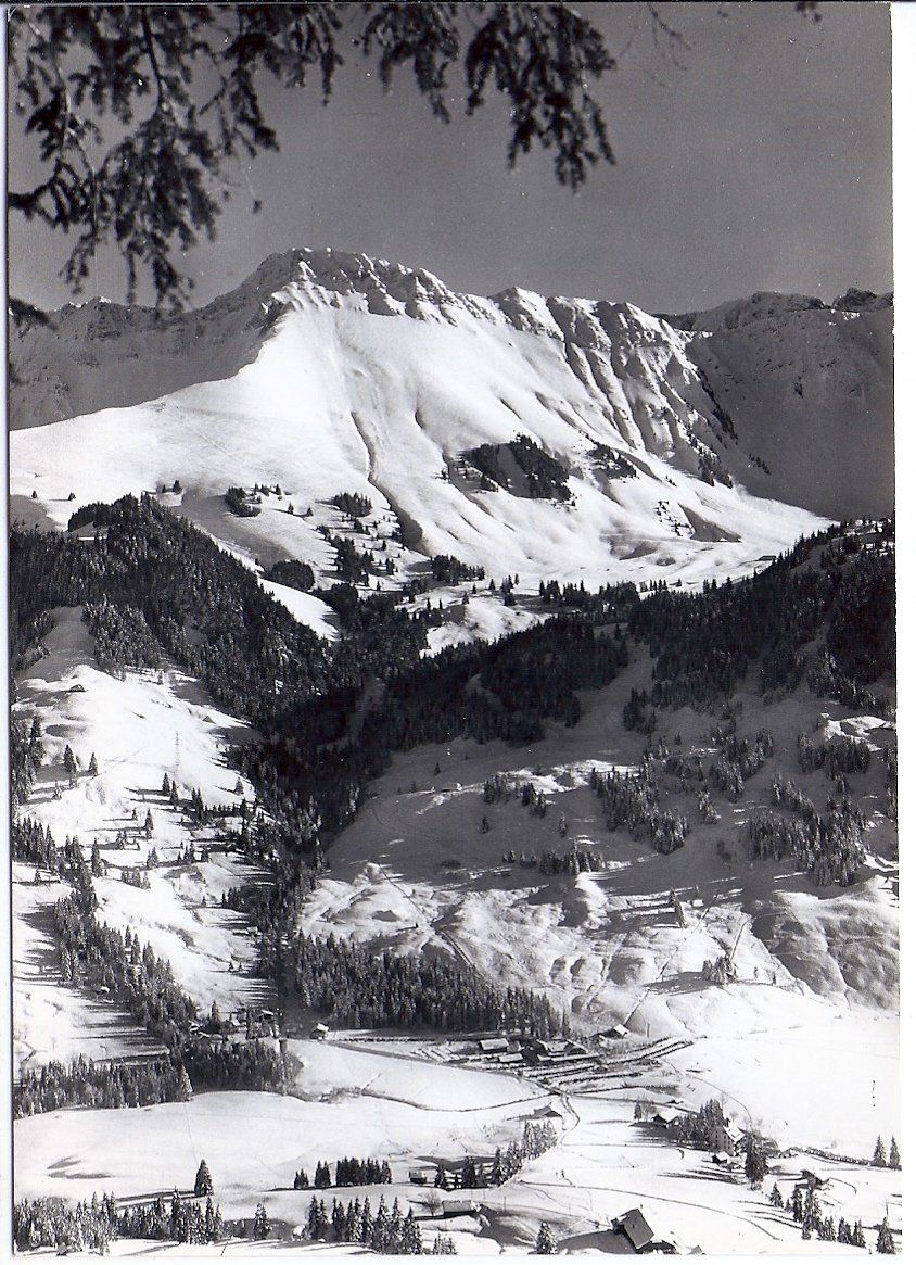 Ansichtskarten: LAC NOIR, skilifte Riggissalp – Neu (gemäss Beschreibung) aus Les Verrières von Scampi0