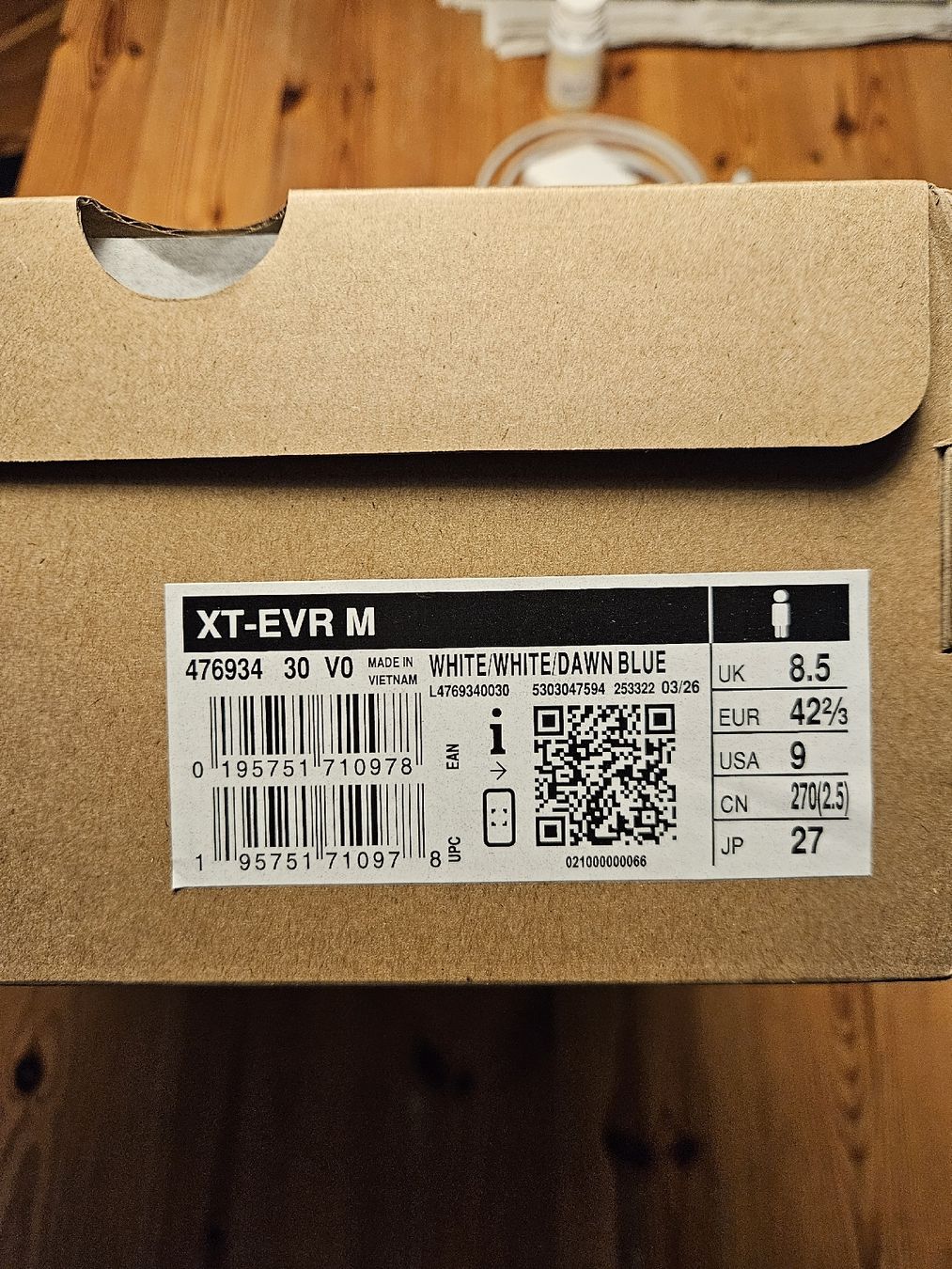 Salomon Scarpe da uomo: Salomon XT-EVR 42 2/3 – Nuovo e nell'imballaggio originale da Luzern venduto da mar_v2fk 1