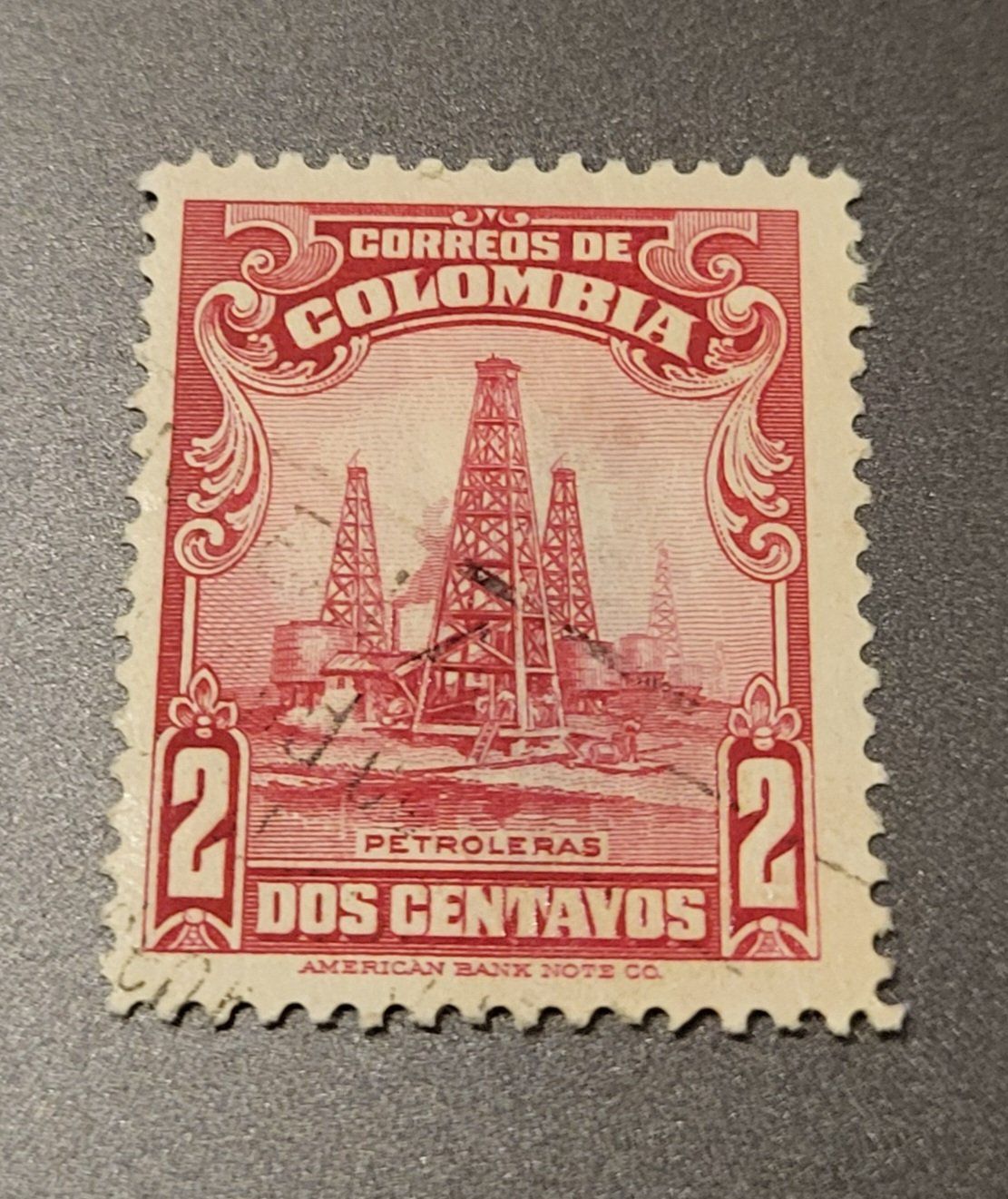 Tous les timbres: Kolumbien 1935 alte briefmarke – D'occasion à St Gallen par Stampsalshobby