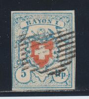 Rayon 17II C1 Typ 23 gestempelt / Befund