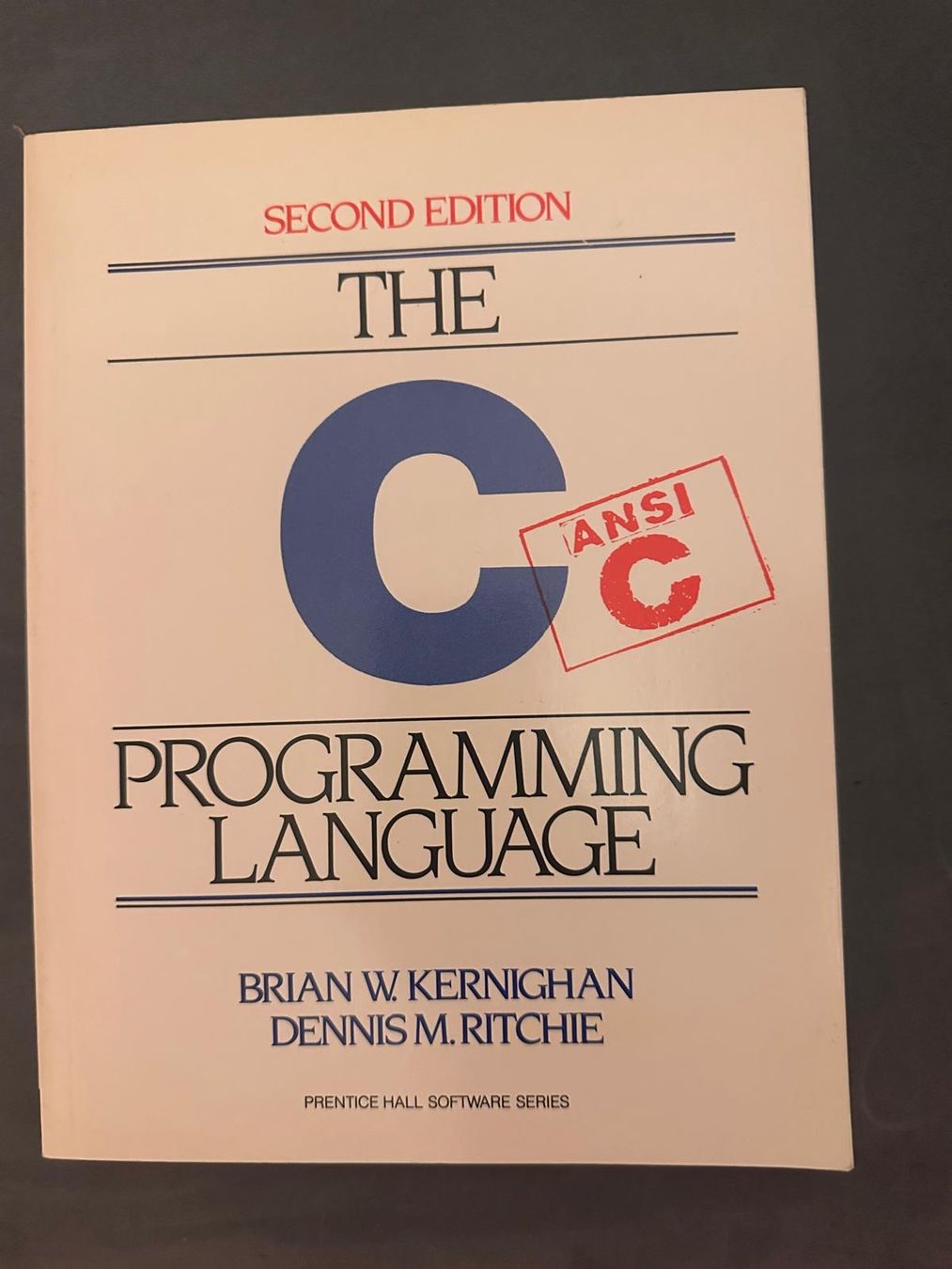 Libri: The C Programming Language – Kernighan & Ritchie 2nd Edition – Usato da Zürich venduto da Sanderdh