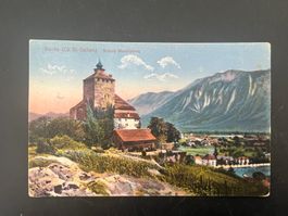 AK   1925  Buchs Schloss Werdenberg         (G891)