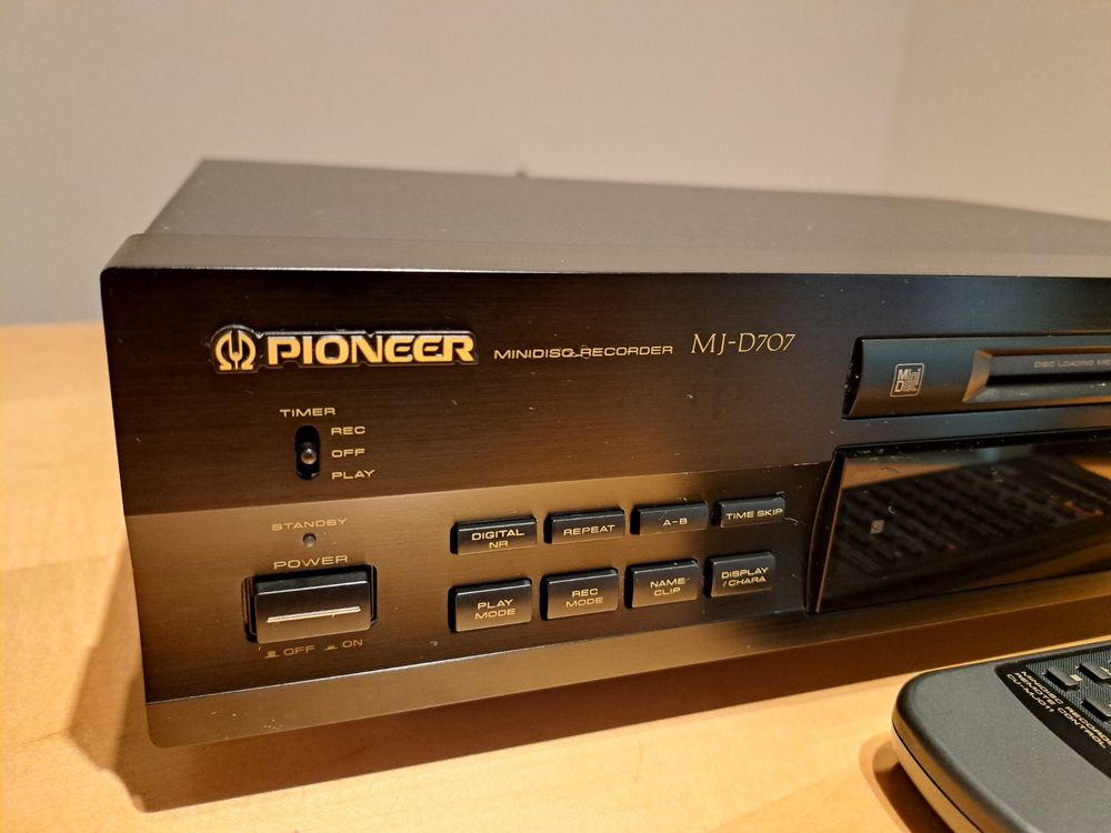 High End Pioneer MJD707 Minidisc Recorder + FB Kaufen auf Ricardo