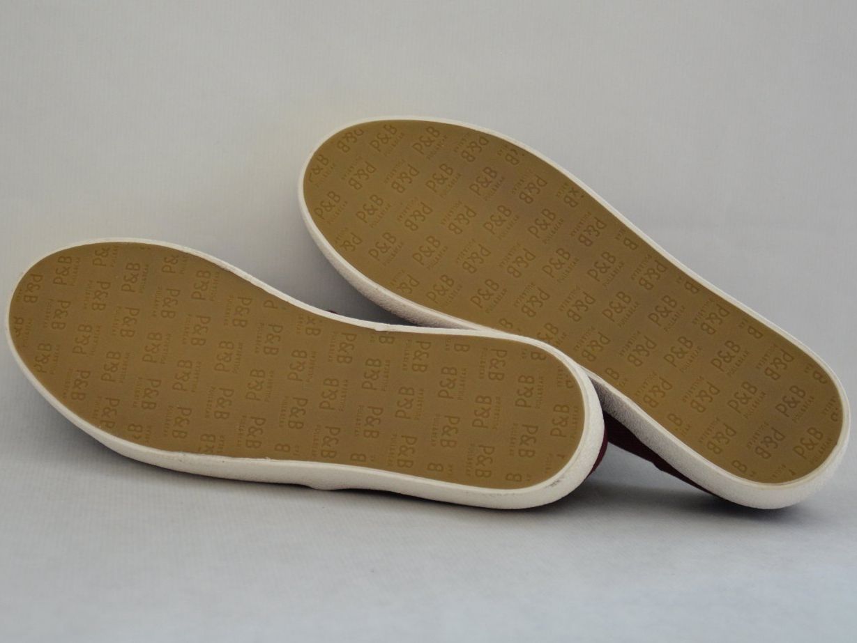 Damenschuhe: Herbstschuh, Sneaker Plateau, Pull&Bear Weinrot Gr. 38 neu! – Neu (gemäss Beschreibung) aus Bern von SecondWave 6
