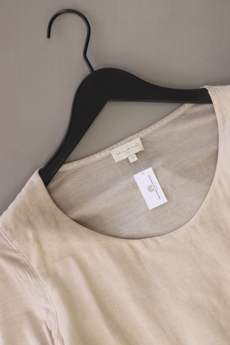 Camicette: Milano Italy Langarmbluse Gr. 36 creme – Usato da Neustadt an der Waldnaab venduto da SecondLifeFashion 2