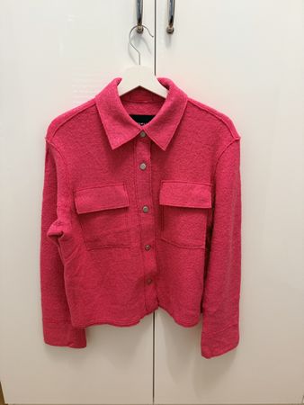 Opus Hemdjacke in Pink mit Knopfleiste guter Zustand