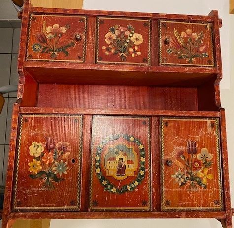 Coiffeuse meuble de toilette ancien | Selency