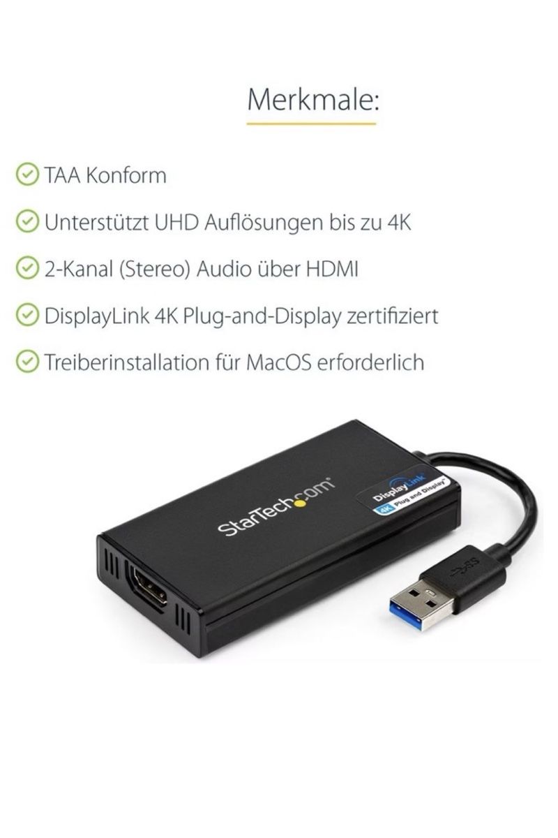Adapter: StarTech USB-A auf HDMI Adapter – Gebraucht aus Suhr von Speed_20 7