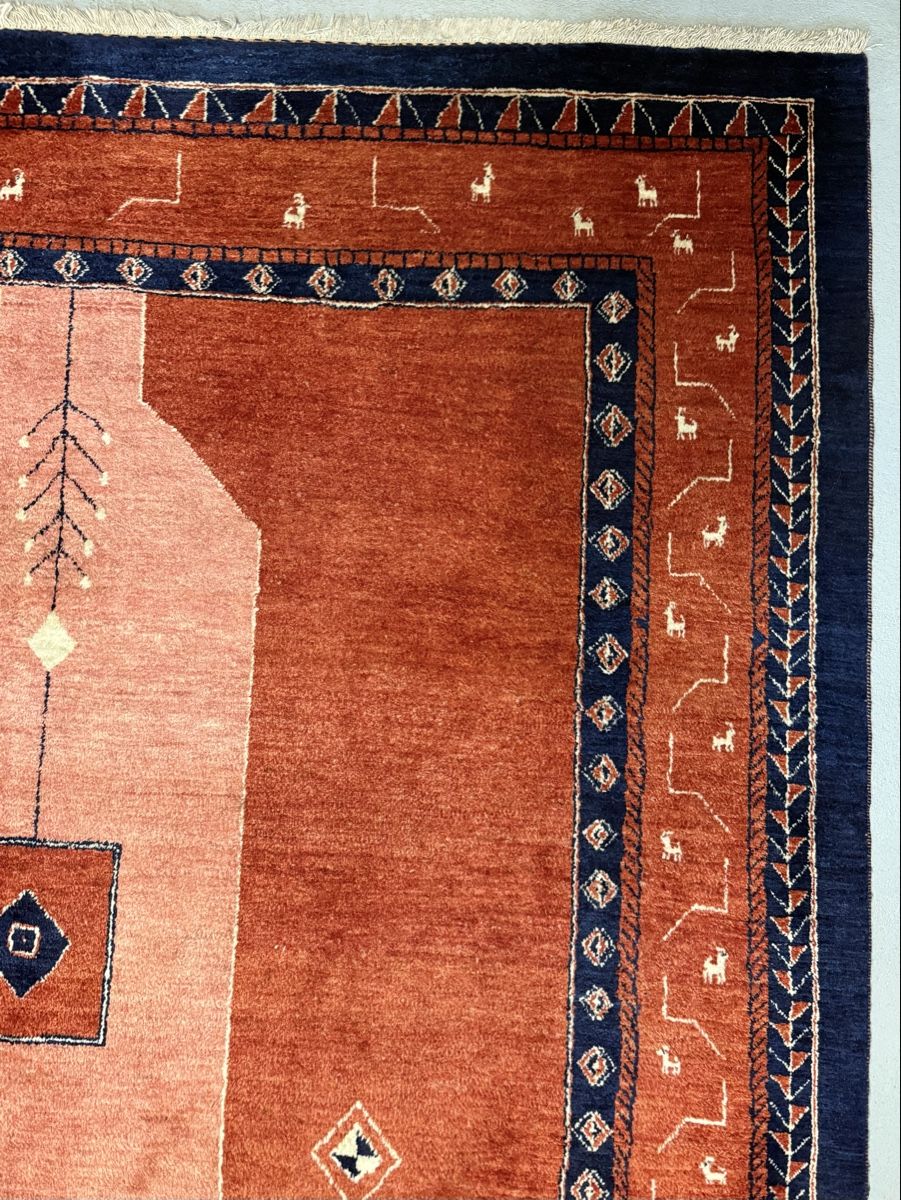 Gabbeh Teppiche: Wunderschöner Perserteppich Gabbeh 287x215.cm – Gebraucht aus Sempach von Star7 4