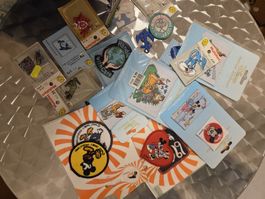 Diverse Aufnäher, gestickt, Patches verschiedene Motive, neu