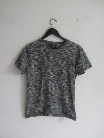 !SOLID - T-Shirt schwarz-weiss gemustert