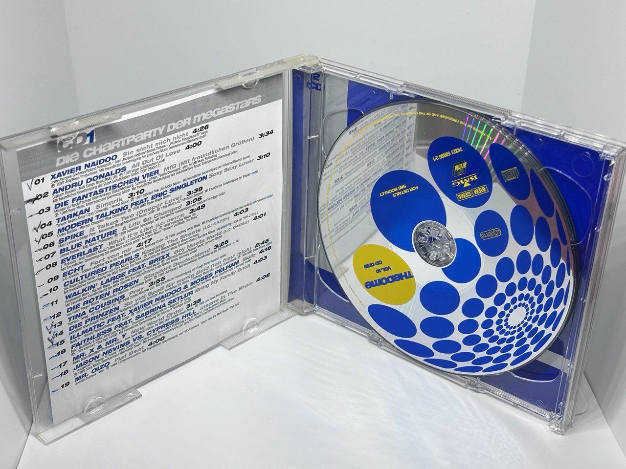 CD: CD compilation "The Dome Vol. 10" 1999 – Usato da Giubiasco venduto da LorisVale 2