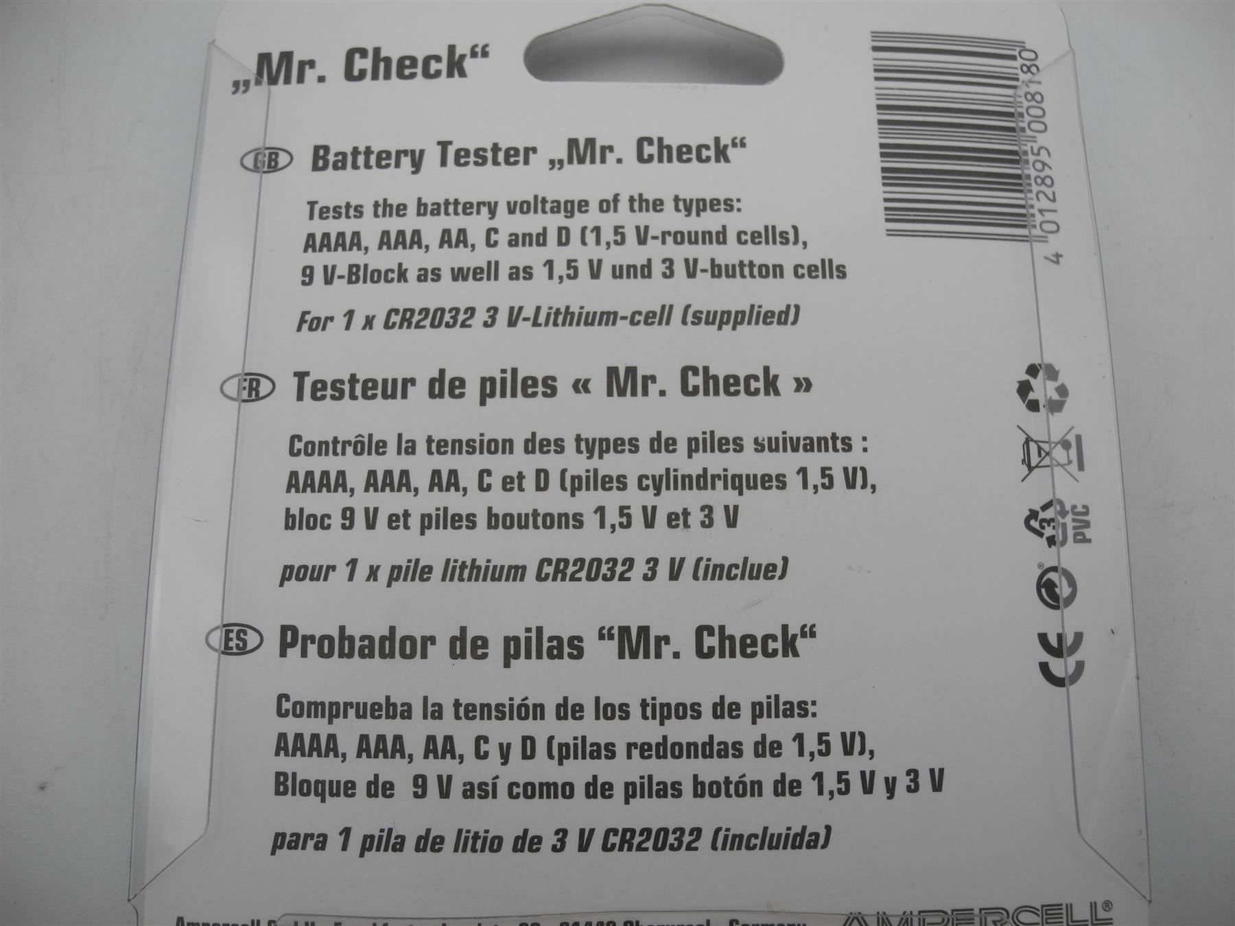 Misurare: Batterietester, p15 – Nuovo e nell'imballaggio originale da Kottwil venduto da Crazyrolf 3
