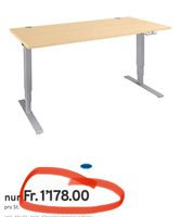 neuer Genius Schreibtisch AERO FLEX, elektrisch höhenverstel