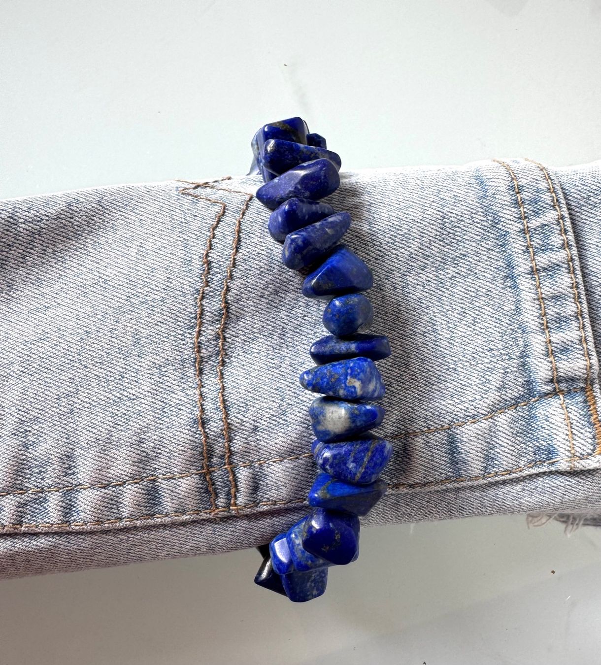 Bracciali & Braccialetti: Lapis  Lapislazuli   Armband.   elast    TOP!!! – Nuovo e nell'imballaggio originale da Leuggern venduto da gemshow 3