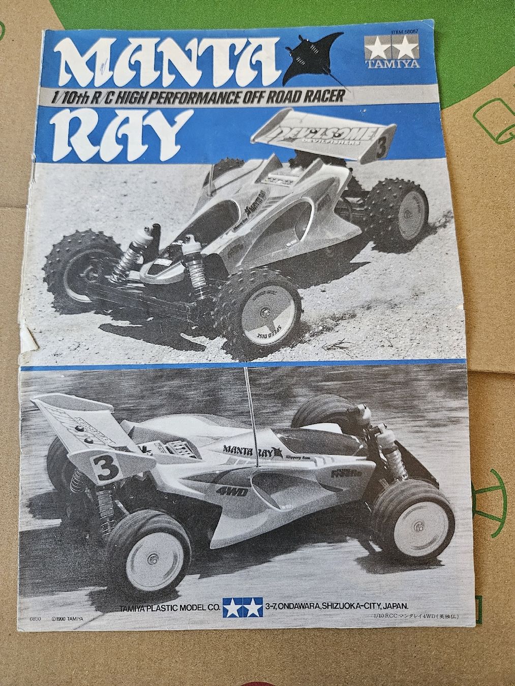 Tamiya Modellismo RC: Tamiya Manta Ray Manual – Usato da Grenchen venduto da Fluri1
