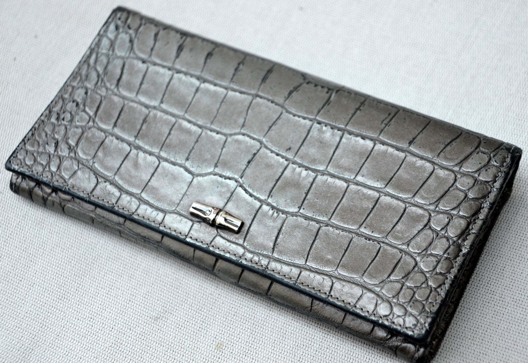 Longchamp Portemonnaie: Portefeuille Longchamp roseau – Gebraucht aus Collonges von Auganien 2