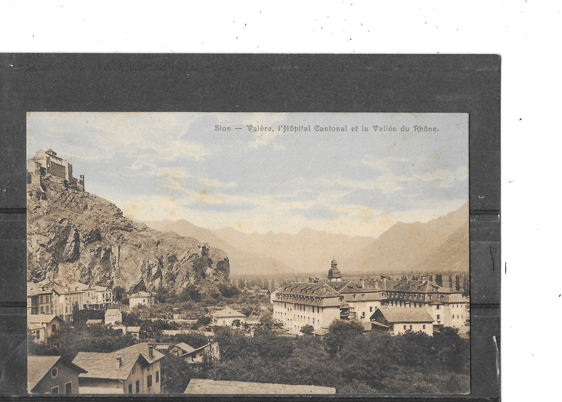 Ansichtskarten: VS Sion 1917 – Gebraucht aus Schocherswil von Wilare