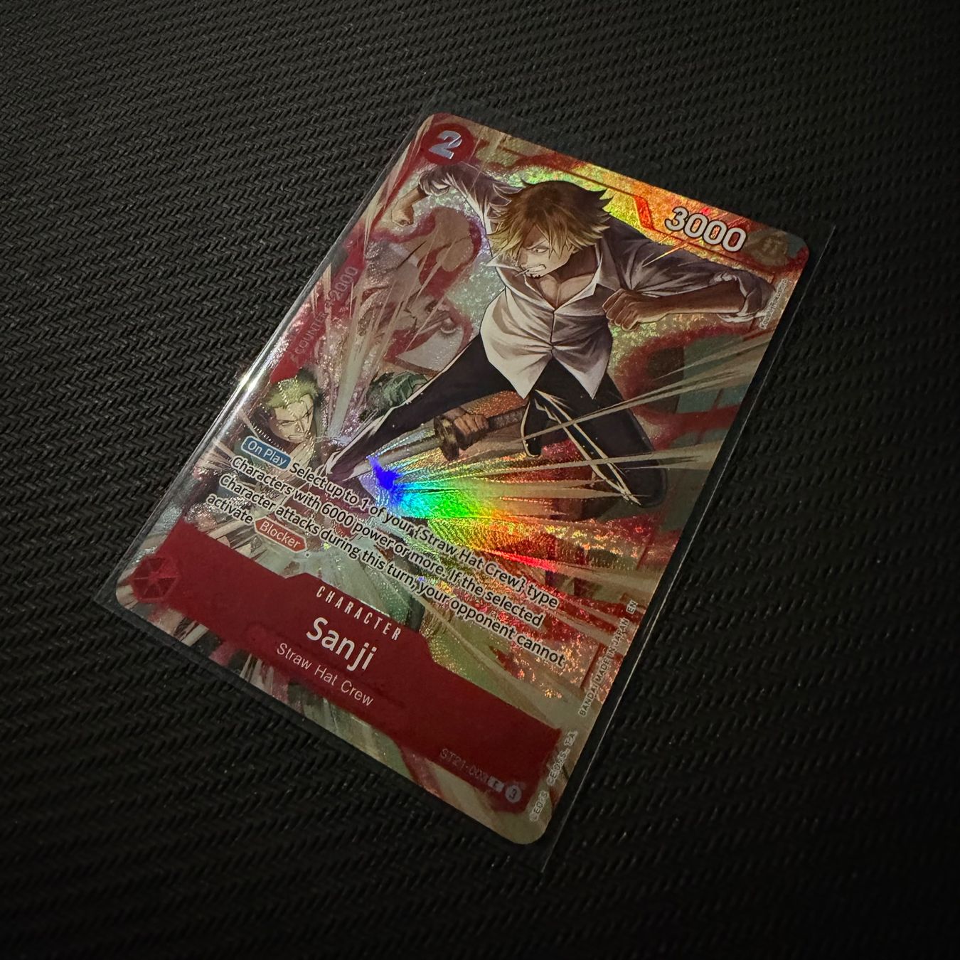 Bandai Carte collezionabili: One Piece - Sanji ST21-003 Englisch – Nuovo (secondo la descrizione) da Oberbuchsiten venduto da PokeDex 1