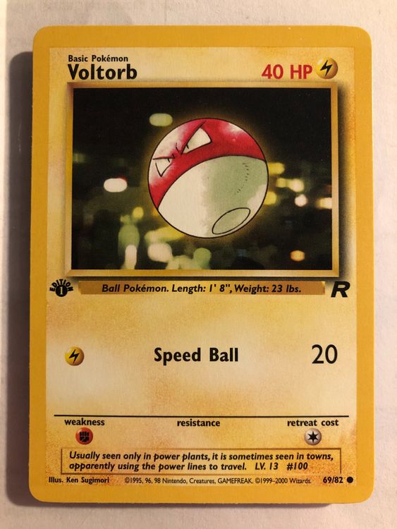 Voltorb 1st Team Rocket - MINT - ab 1.- (Usato) a Giubiasco per CHF 1 ...