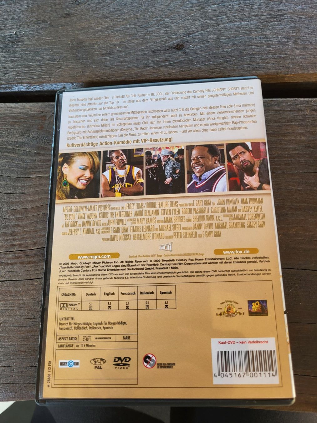 Tutti i DVDs: Be Cool DVD – Usato da Wünnewil venduto da Susuki125gt 2