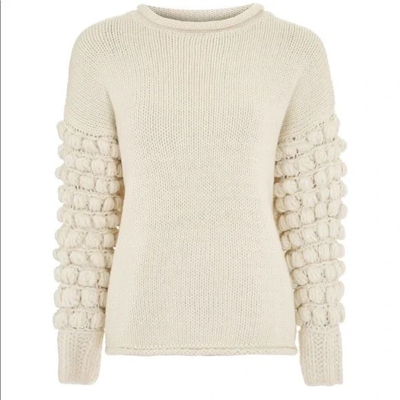 Pullover & Sweatshirts: TOPSHOP Pullover Popcorn Ärmel S – Gebraucht aus Lugnorre von jettsett 2