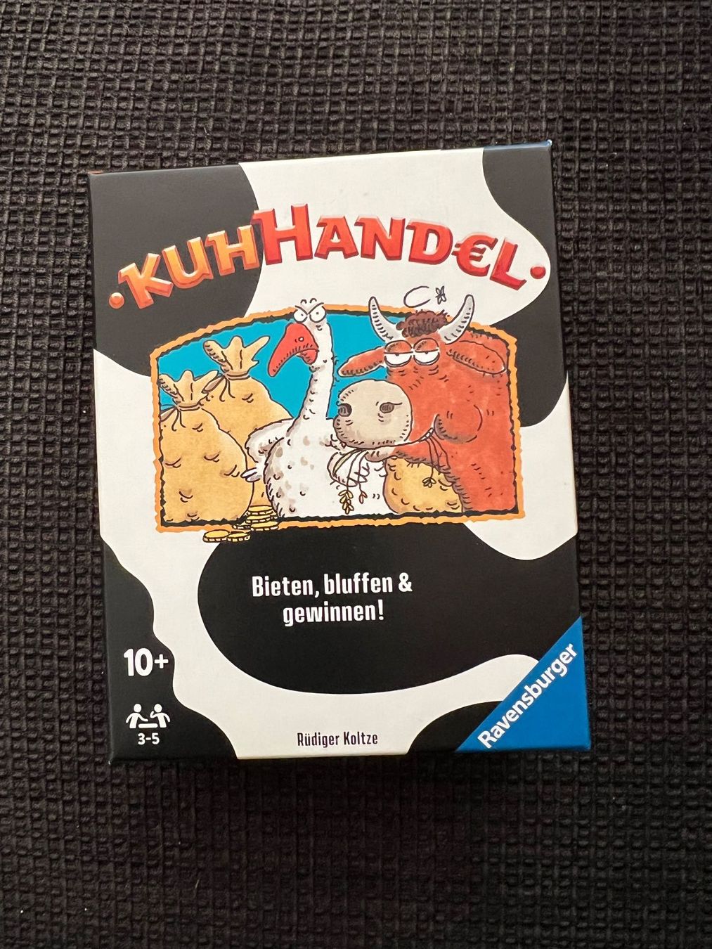 Ravensburger Giochi: Kuhhandel Gesellschaftsspiel – Nuovo e nell'imballaggio originale da Zürich venduto da Claudia2206