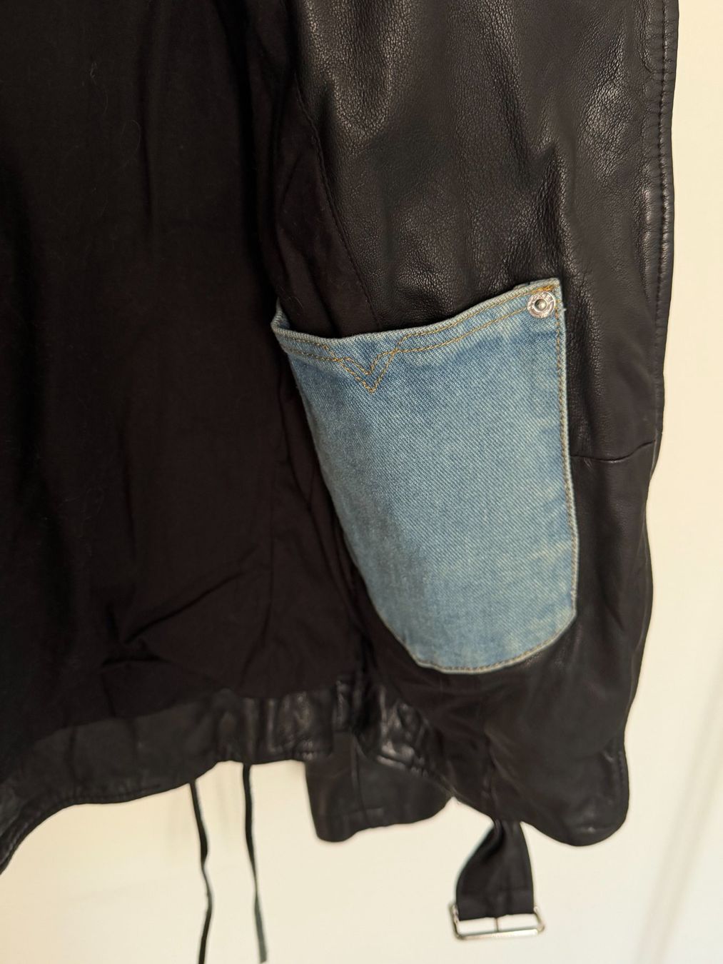 Diesel Giacche: DIESEL Lederjacke, XXS, schwarz – Usato da Bern venduto da mar_57gd 5