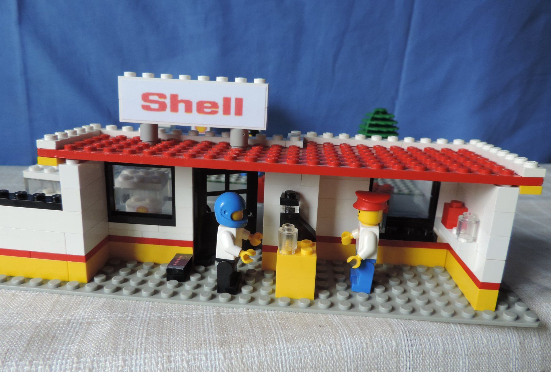 Lego Giocattoli: Shell Tankstelle, Set 377 + Motorcycle Transport, Set 6654 – Usato da Burgdorf venduto da ursla50 4