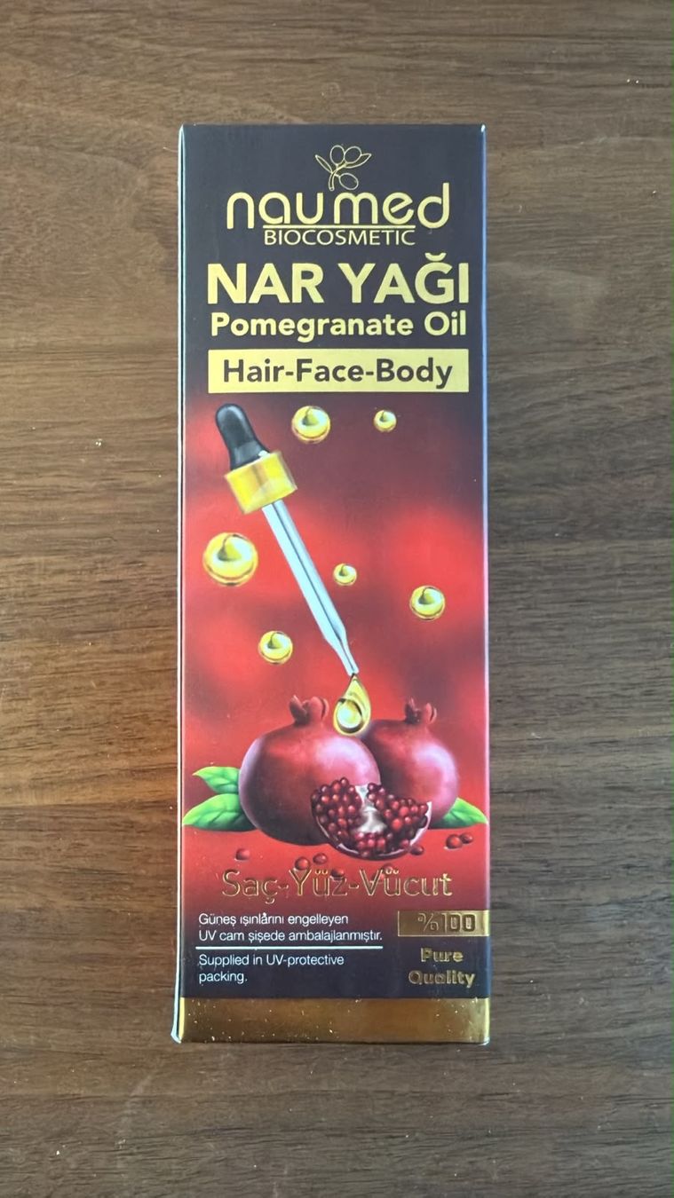 Prodotti per capelli: Haar-Körper- Gesichts Granatapfel Öl – Nuovo e nell'imballaggio originale da Schaan venduto da Hermine2018