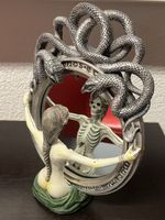 Alchemy England Speculum Mirror Schlangen Frau Skelett Deko