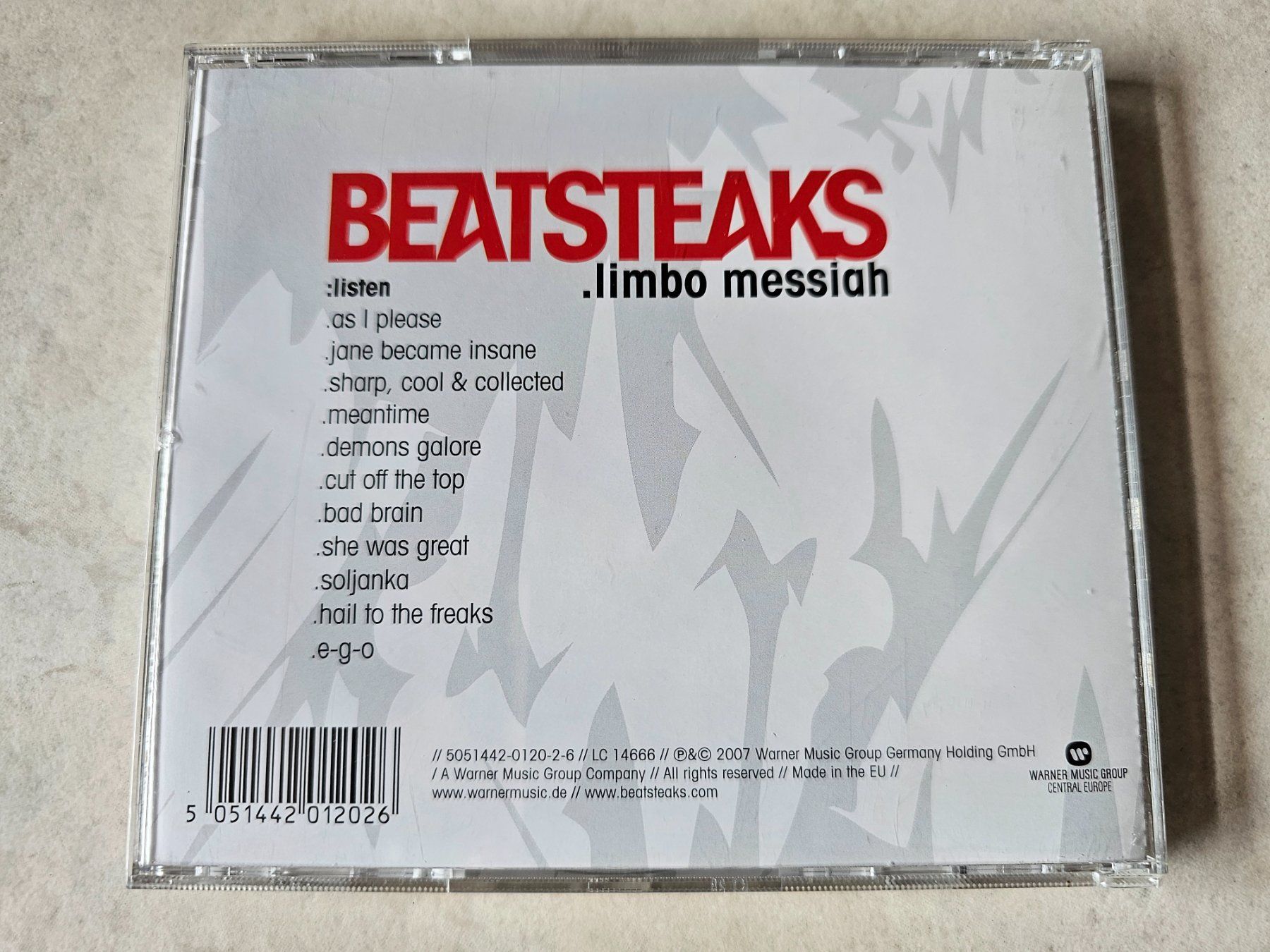 CD: Beatsteaks  -  Limbo Messiah – Usato da Schneisingen venduto da backstore24 1