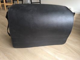 Schwarze Tasche Business Akten Lehrertasche Jahn Leder