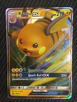 Pokemon Raichu GX Promo Hidden Fates near Mint
