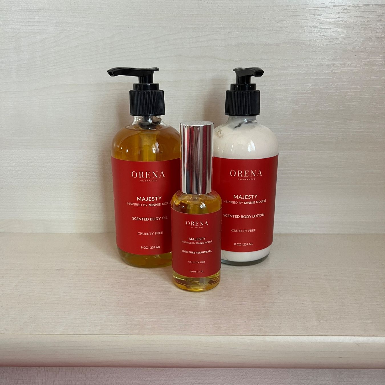 Altro per la cura del corpo: Majesty, Orena Fragrances, set – Nuovo e nell'imballaggio originale da Fribourg venduto da ariesto