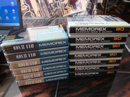 MEMOREX Kassetten High End Chrome Bias,13 Stück