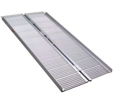 06069 - 167cm Alu Rollstuhlrampe klappbar Rampe Rollstuhl