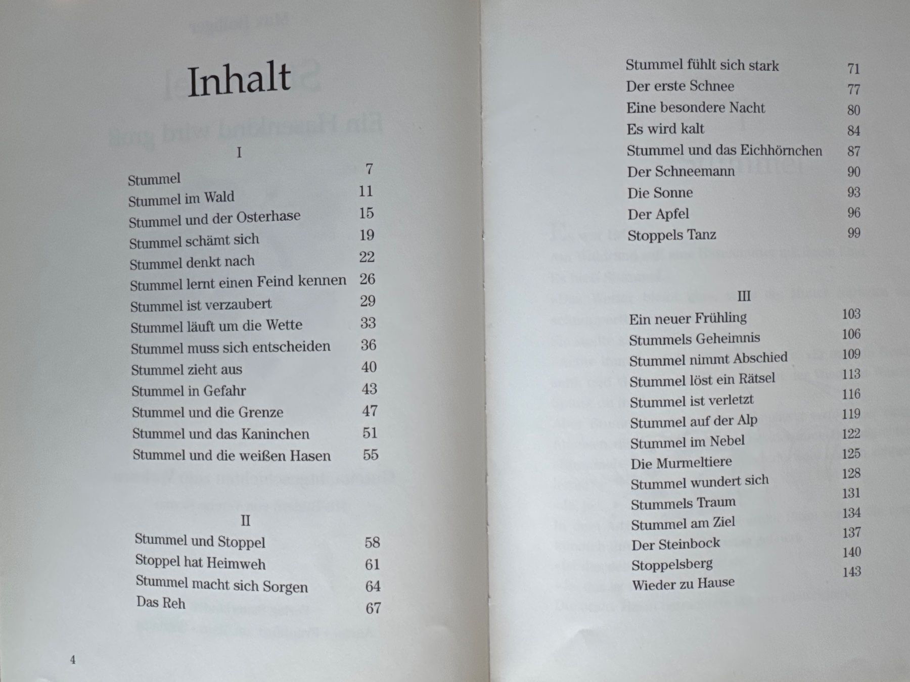 Livres: Stummel, Ein Hasenkind wird gross - Max Bolliger – Neuf (Voir description) à Aarau par Kilauea 2
